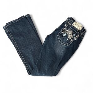 Miss-me Women's Blue and Navy Jeans